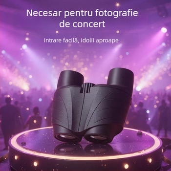 Binoclu cu anti-ceață, compact și portabil, 10x mărire, câmp vizual 7,5°, Pupila de ieșire 2,2 mm