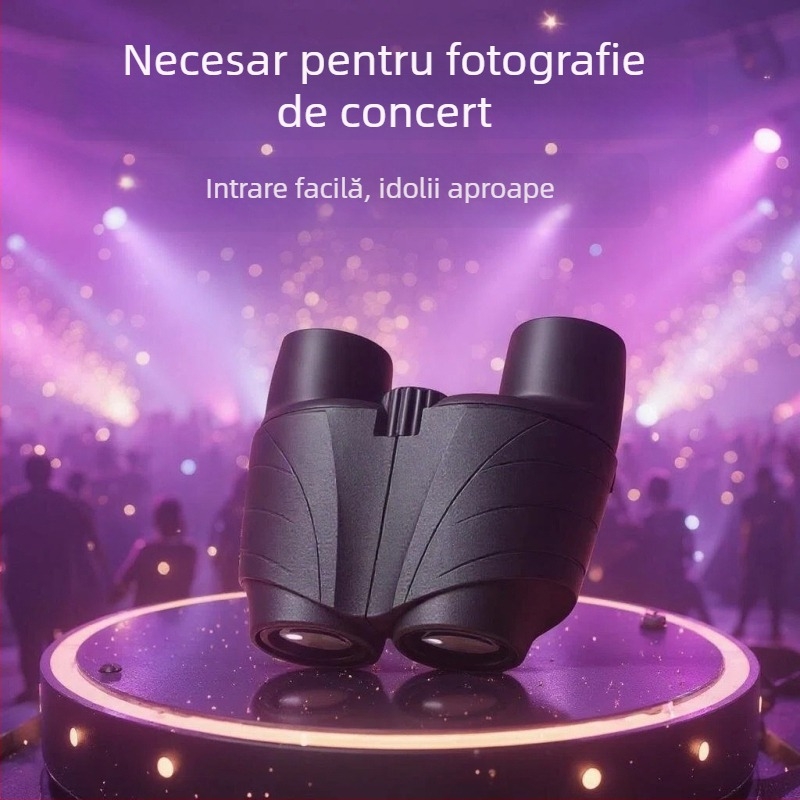 Binoclu cu anti-ceață, compact și portabil, 10x mărire, câmp vizual 7,5°, Pupila de ieșire 2,2 mm