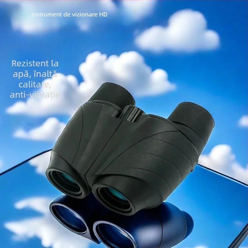 Binoclu cu anti-ceață, compact și portabil, 10x mărire, câmp vizual 7,5°, Pupila de ieșire 2,2 mm