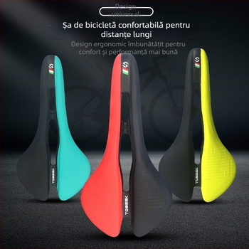 TOSEEK Șa bicicletă — construcție din plastic, model 0, stil casual, pentru biciclete obișnuite