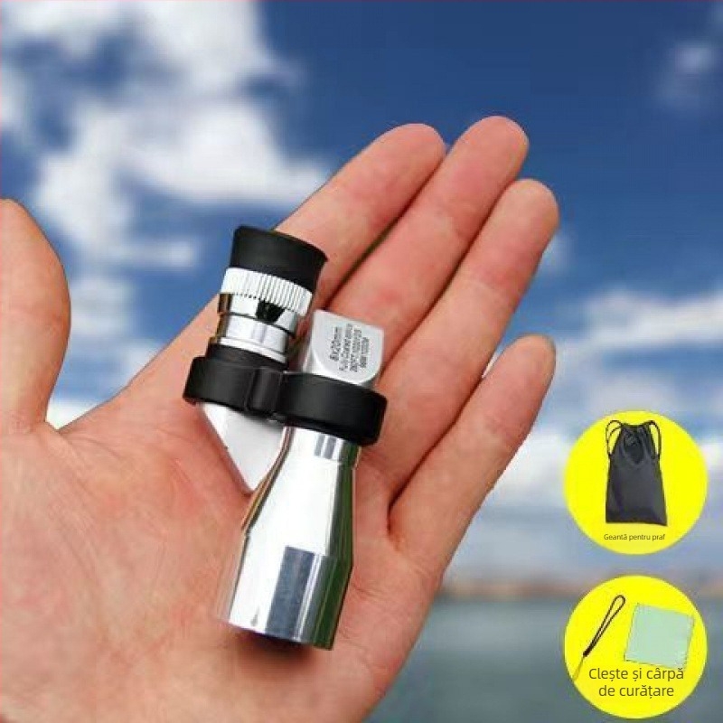 Telescop cu vedere nocturnă prin perete pentru adulți, monocular, înaltă definiție, putere mare, fotografiere cu telefonul