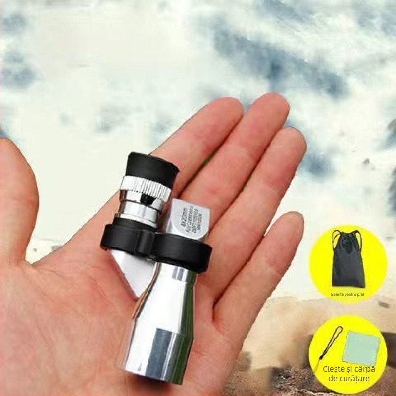 Telescop cu vedere nocturnă prin perete pentru adulți, monocular, înaltă definiție, putere mare, fotografiere cu telefonul