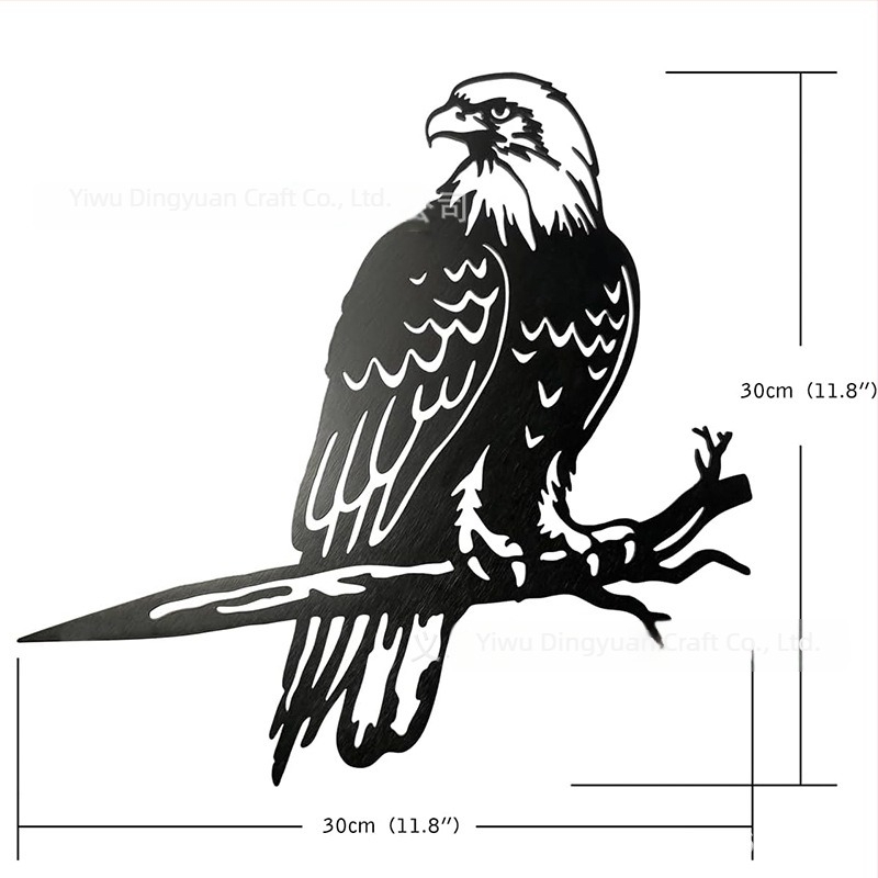 Silhouette metal animal decor exterior grădină – montaj, stil pastoral, potrivit pentru grădină, piață și temple