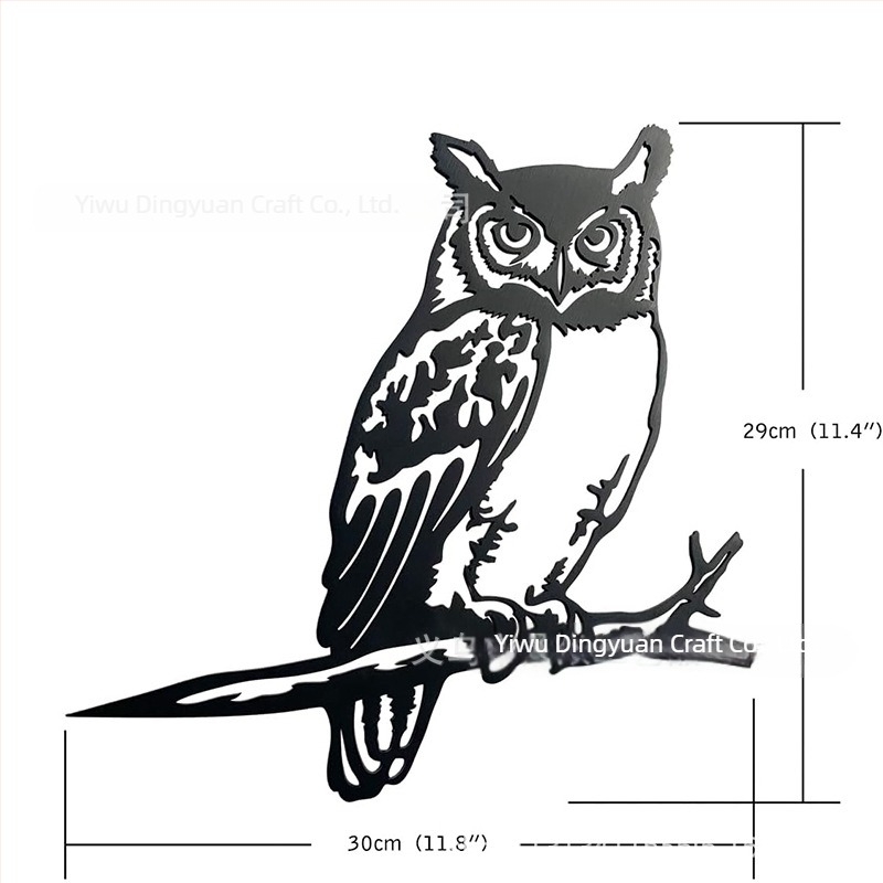 Silhouette metal animal decor exterior grădină – montaj, stil pastoral, potrivit pentru grădină, piață și temple