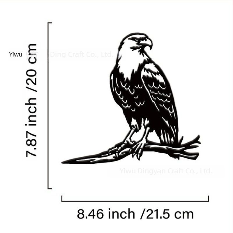 Silhouette metal animal decor exterior grădină – montaj, stil pastoral, potrivit pentru grădină, piață și temple