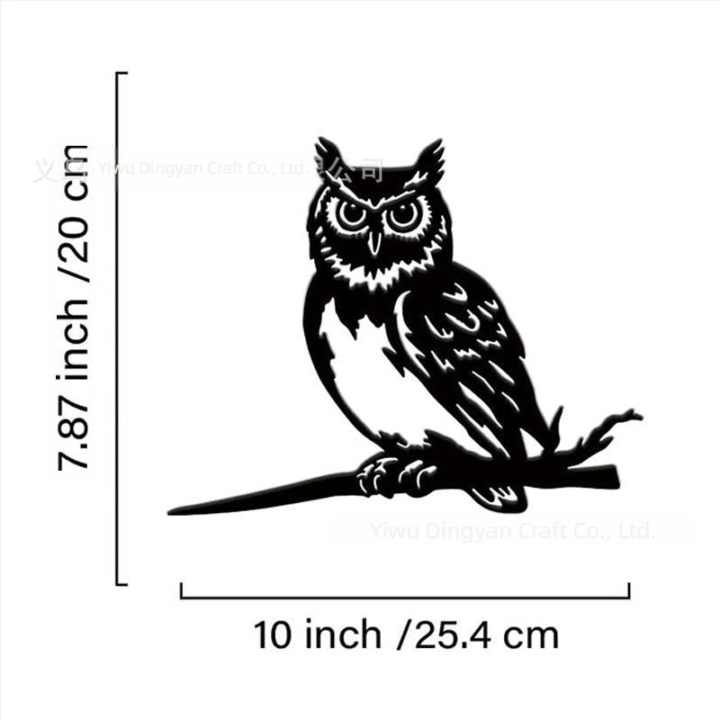 Silhouette metal animal decor exterior grădină – montaj, stil pastoral, potrivit pentru grădină, piață și temple