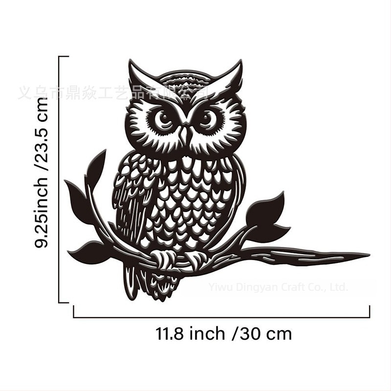 Silhouette metal animal decor exterior grădină – montaj, stil pastoral, potrivit pentru grădină, piață și temple