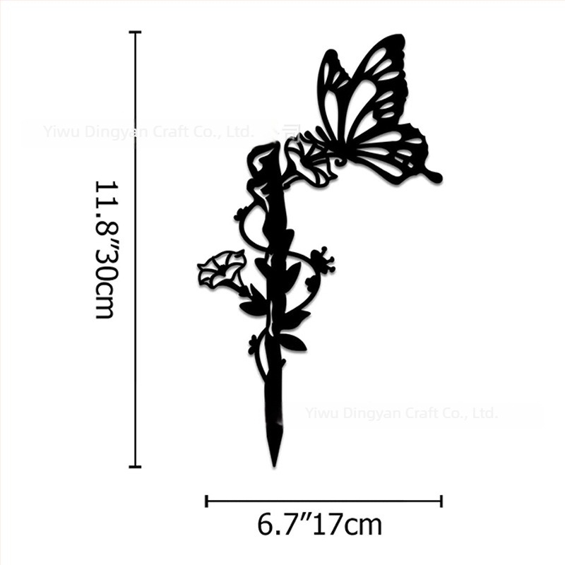 Silhouette metal animal decor exterior grădină – montaj, stil pastoral, potrivit pentru grădină, piață și temple