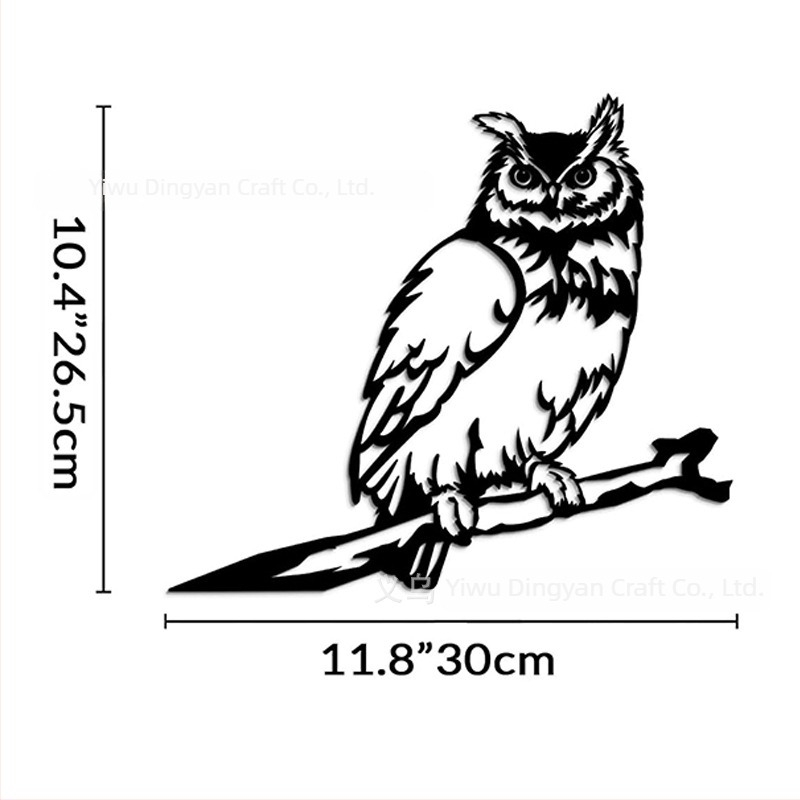 Silhouette metal animal decor exterior grădină – montaj, stil pastoral, potrivit pentru grădină, piață și temple