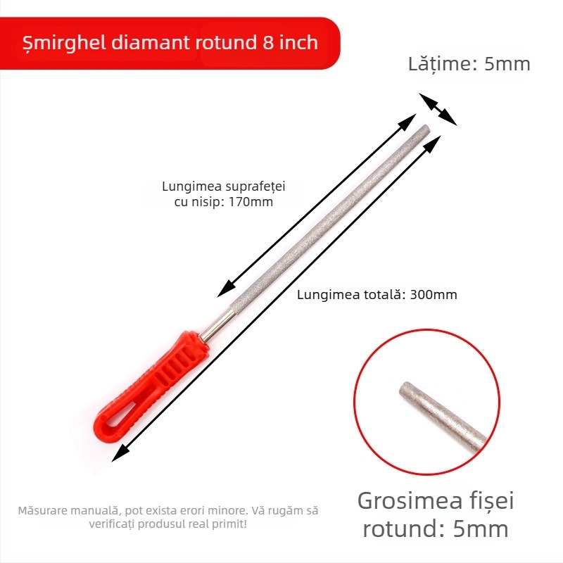 Pila abrazivă din aliaj, placă mare – pentru metal, jad, ceramică și sticlă; forme: plată, semicerc, triunghi, pătrat; seria DBC