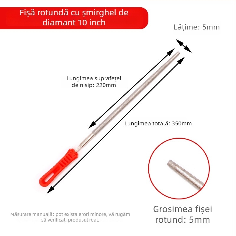 Pila abrazivă din aliaj, placă mare – pentru metal, jad, ceramică și sticlă; forme: plată, semicerc, triunghi, pătrat; seria DBC