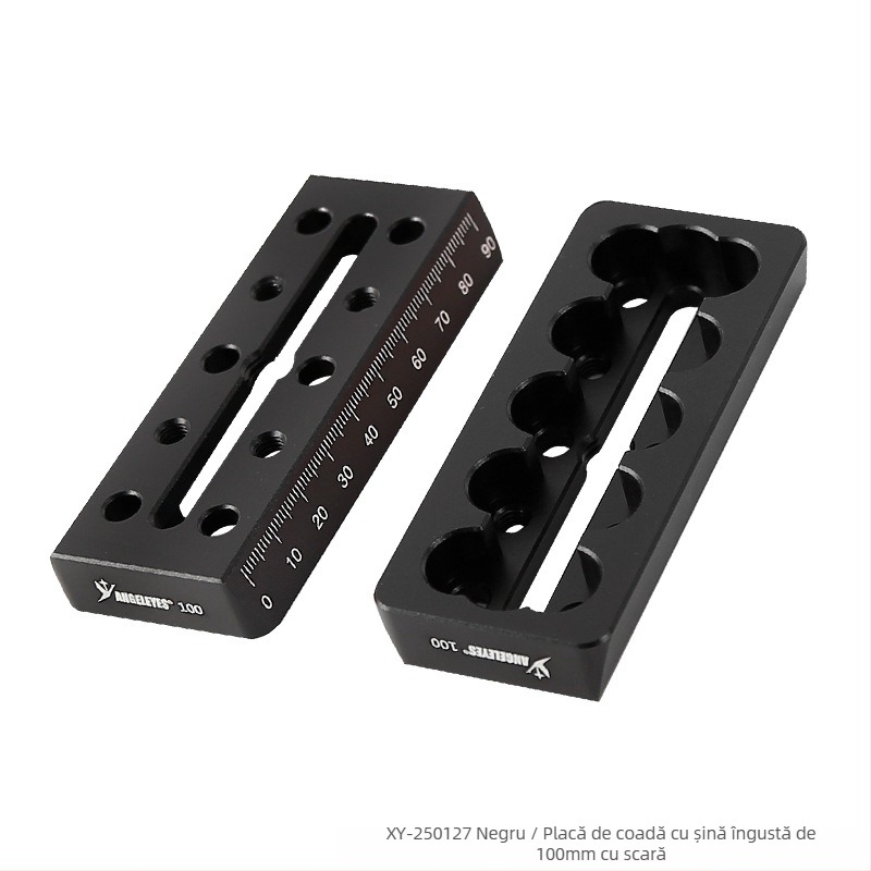 Starry plăcuță dovetail îngustă cu scară pentru telescop astronomic, șină de ghidare și accesorii pentru localizarea stelelor