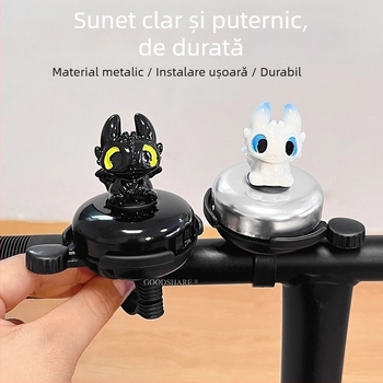 Sonerie pentru bicicletă, aliaj de aluminiu, model 1, CL003