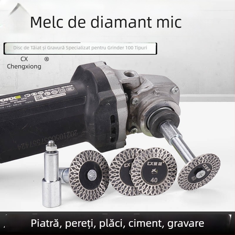 Presentable Disc diamant pentru polizor unghiular – tăiere granit, piatră și beton – tăiere uscată