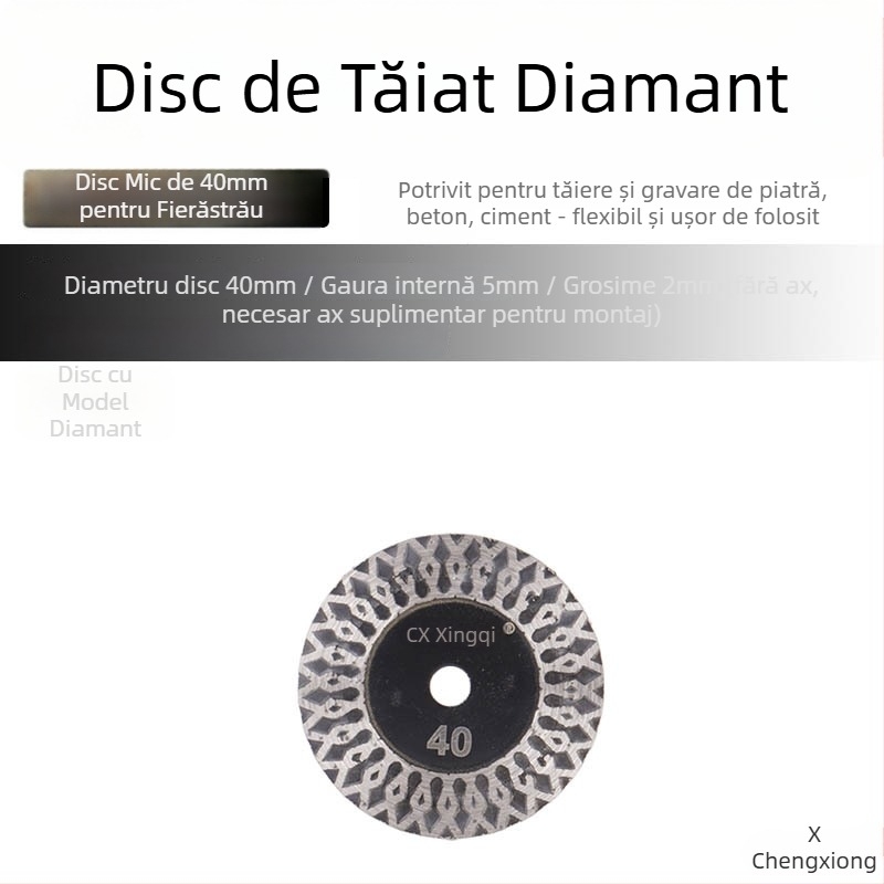 Presentable Disc diamant pentru polizor unghiular – tăiere granit, piatră și beton – tăiere uscată