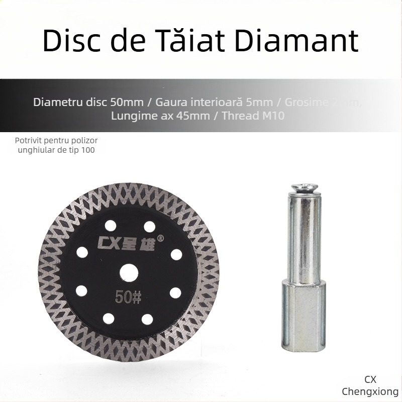 Presentable Disc diamant pentru polizor unghiular – tăiere granit, piatră și beton – tăiere uscată