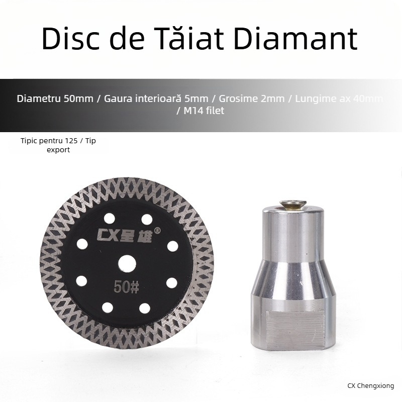 Presentable Disc diamant pentru polizor unghiular – tăiere granit, piatră și beton – tăiere uscată