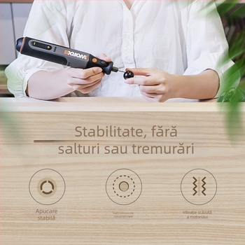 Șlefuitor electric fără fir pentru gravură și lustruire, reîncărcabil, alimentare de 5V