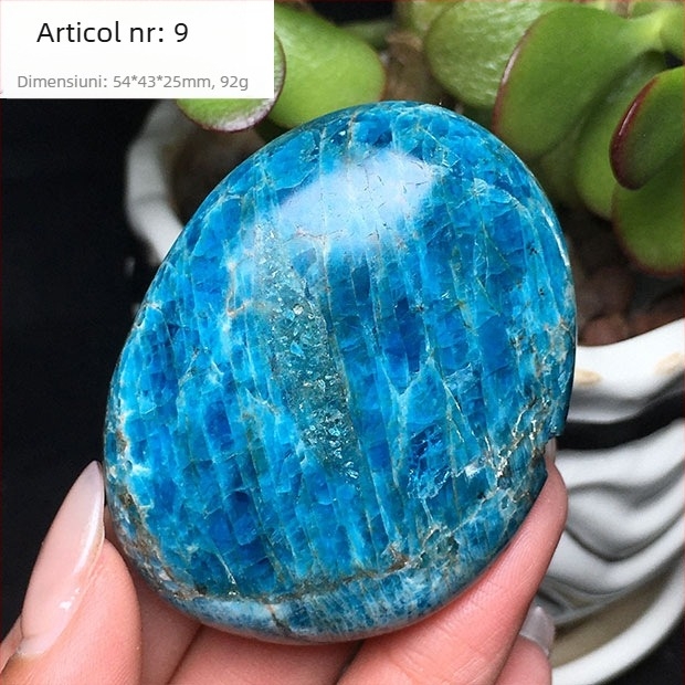 Specimen mineral de mână, oval lustruit, marcă Other; material: mineral de fosfor; personalizare: Nu; cadou: Nu