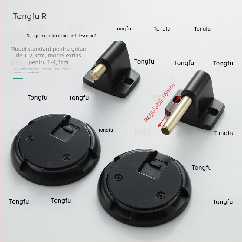 Opritor de ușă cu aspirație pe podea, control automat, aliaj de zinc, finisaj electroplate, montaj pe podea, stil modern minimalist