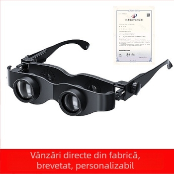 Telescop de pescuit cu optică HD, zoom reglabil, lentilă polarizată pentru pescuit în aer liber