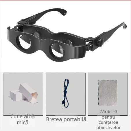 Telescop de pescuit cu optică HD, zoom reglabil, lentilă polarizată pentru pescuit în aer liber