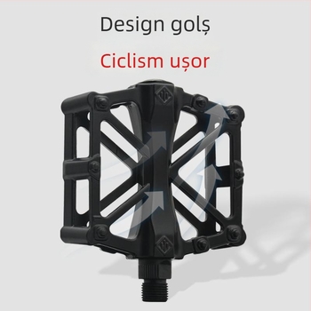 Pedal de bicicletă pliabil, cu rulment cu bile, aliaj de aluminiu, compatibil universal