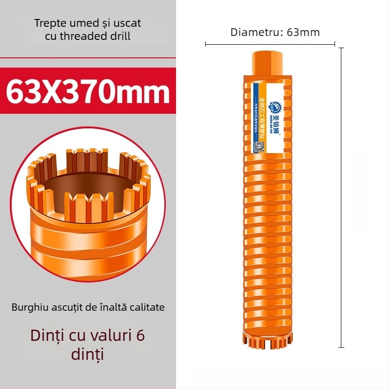 San Platinum Lion bur pentru uscat pentru pereți din beton – deschizător de găuri