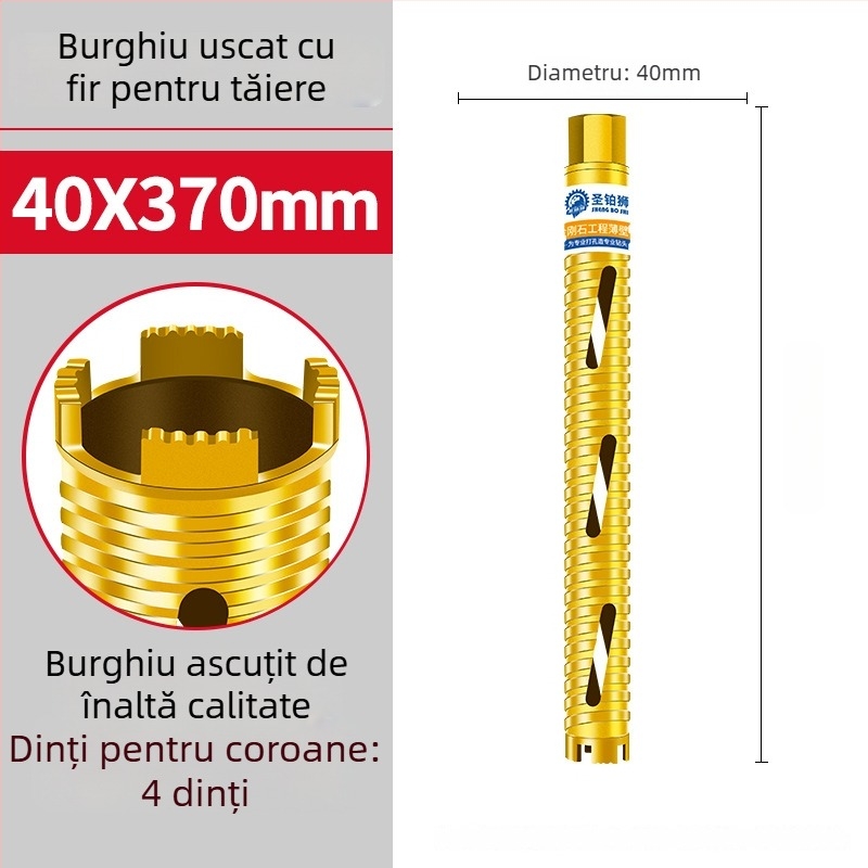San Platinum Lion bur pentru uscat pentru pereți din beton – deschizător de găuri