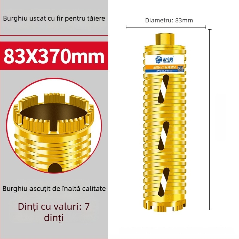San Platinum Lion bur pentru uscat pentru pereți din beton – deschizător de găuri