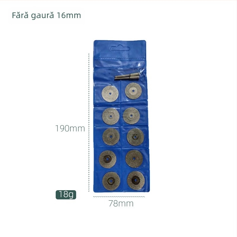 Vârf de șlefuire diamant pentru jad – decojire, lustruire, găurire, DIY, gravare; unealtă cu tijă, cap mare; Yunbei, 20.000 rpm, pentru alte materiale, discuri de șlefuire