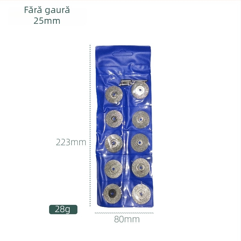Vârf de șlefuire diamant pentru jad – decojire, lustruire, găurire, DIY, gravare; unealtă cu tijă, cap mare; Yunbei, 20.000 rpm, pentru alte materiale, discuri de șlefuire