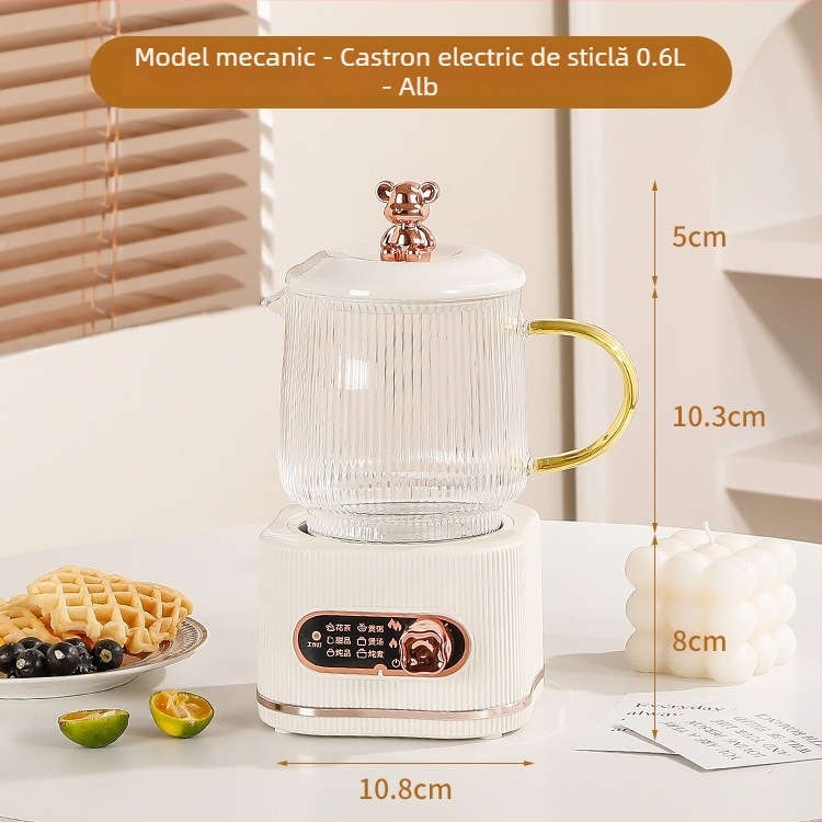 Ceașcă frigorifică portabilă mini, răcire rapidă pentru băuturi reci – 220V, potrivit pentru birou, cămin și mașină