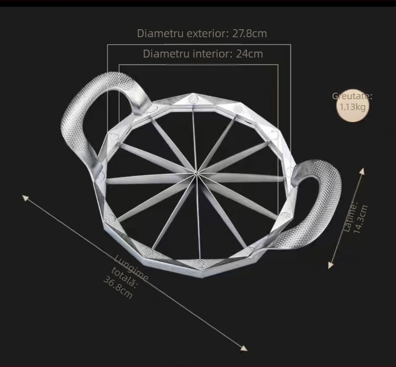Divizor de fructe și eliminator de sâmburi, oțel inoxidabil, design modern minimalist, Ke Pai, lansare 2022