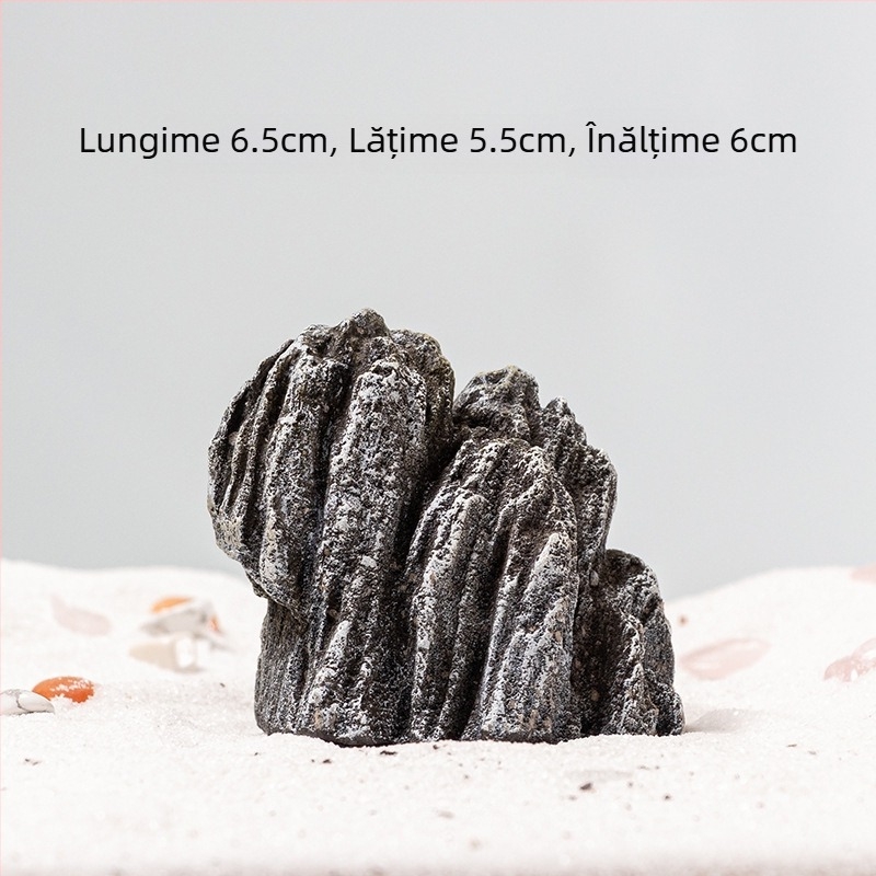 Piatră rockery pentru bonsai — decor interior, ciment compozit, stil pastoral, marcă Fir Plum, Meșteșug 3488641