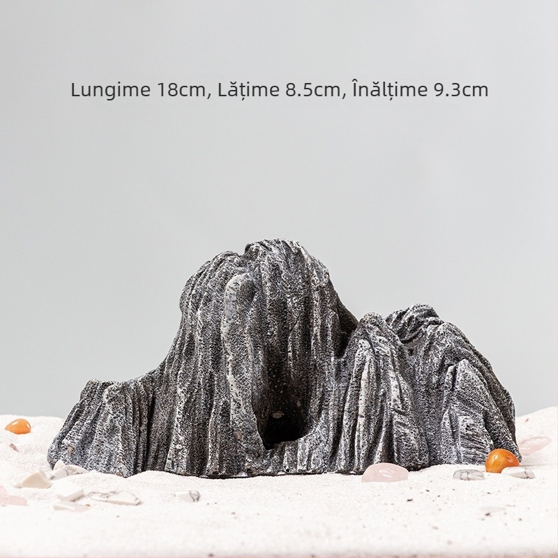 Piatră rockery pentru bonsai — decor interior, ciment compozit, stil pastoral, marcă Fir Plum, Meșteșug 3488641