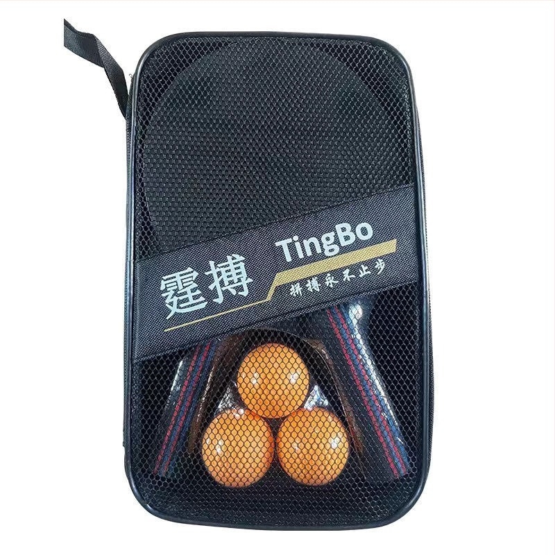 Rachetă de ping-pong pentru începători – Material PP, compatibilă cu priza Shakehand și Penhold, rachetă de antrenament