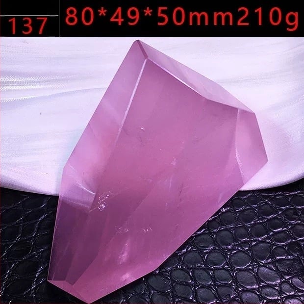 Ornament din cristal - formă multifacetată, finisaj lucios, personalizare disponibilă, FSJSX0024