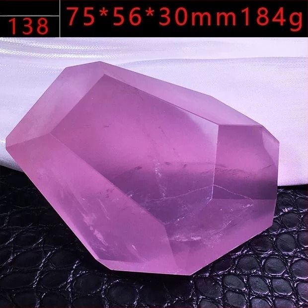 Ornament din cristal - formă multifacetată, finisaj lucios, personalizare disponibilă, FSJSX0024