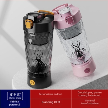 Ceașcă automată de amestecare cu încărcare — Material Tritan; Funcție amestecare; Formă rotundă; Greutate 329 g