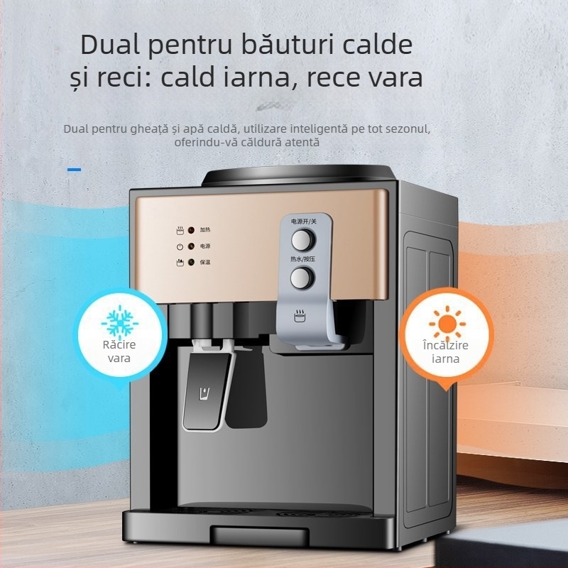 Distribuitor de apă – de birou, fierbinte și rece, 550W, Carcasă PP alimentară, Oprire automată