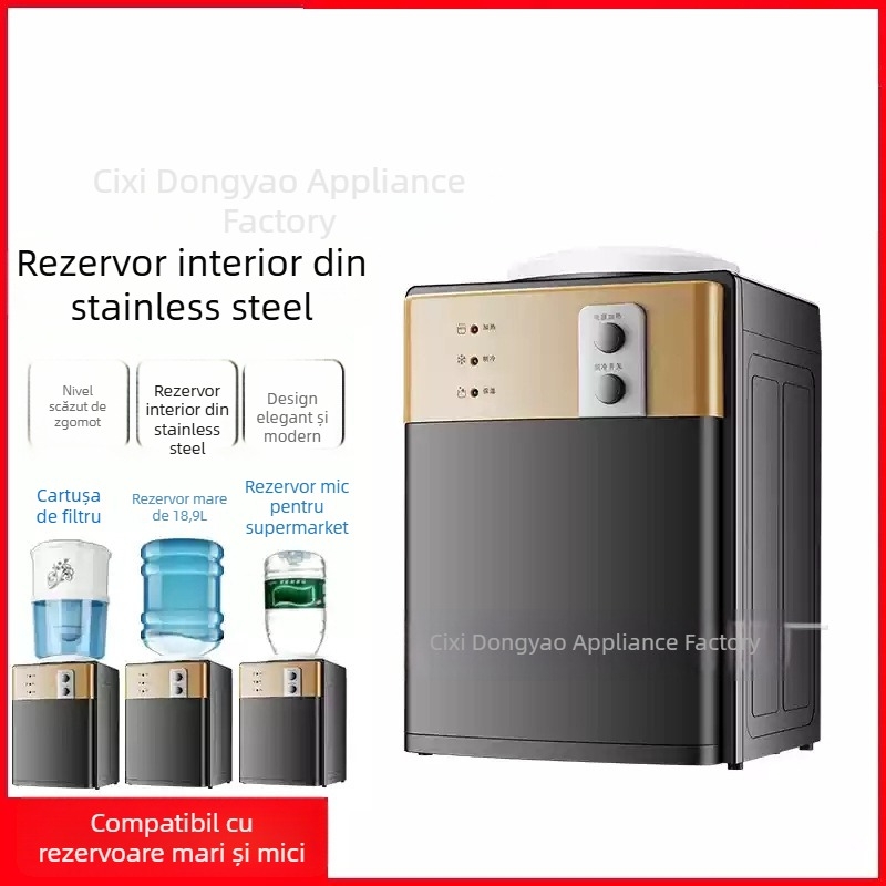 Distribuitor de apă – de birou, fierbinte și rece, 550W, Carcasă PP alimentară, Oprire automată