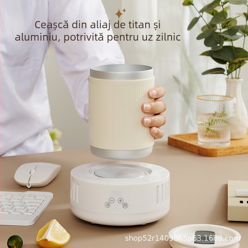 Qundele cană duală rece și cald, răcire rapidă, 500 ml, 36W, control prin atingere