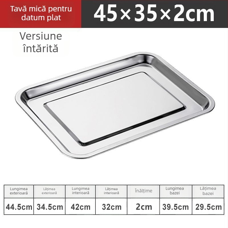 Placă de grătar din oțel inoxidabil, divizată, antiaderentă, pentru restaurante comerciale și uz casnic