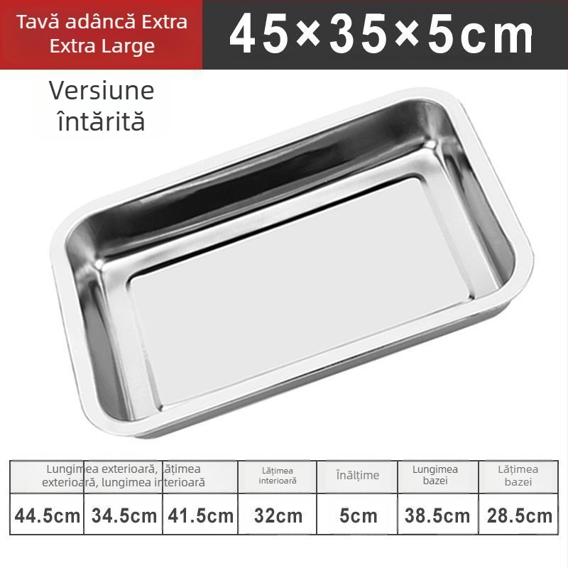 Placă de grătar din oțel inoxidabil, divizată, antiaderentă, pentru restaurante comerciale și uz casnic