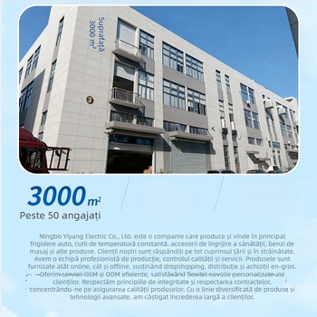 Chisman frigider semiconductor pentru mașină - frigider portabil pentru mașină și casă, ABS, 30-60W, 220-240V, 5°C–65°C