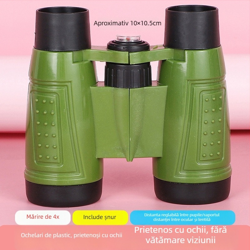 Binocluri pentru copii, camuflate, autofocus, telescop kaleidoscopic Sheng bangrong