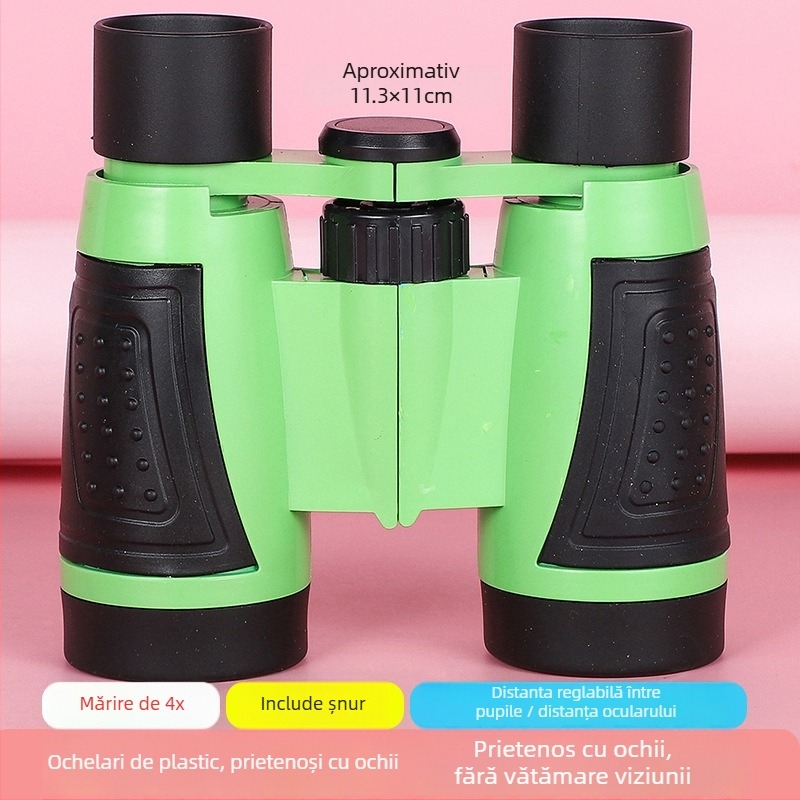 Binocluri pentru copii, camuflate, autofocus, telescop kaleidoscopic Sheng bangrong