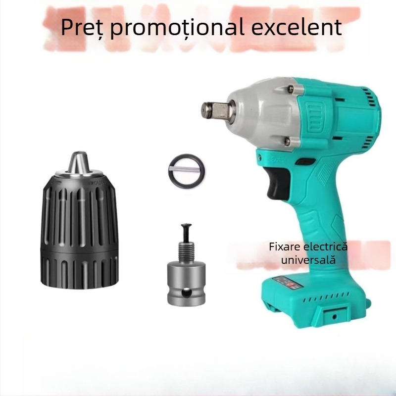 Cap de conversie pentru șurubelniță electrică, interfață hexagonală universală, articulație telescopică universală, manșon elastic, lemn de santal mov