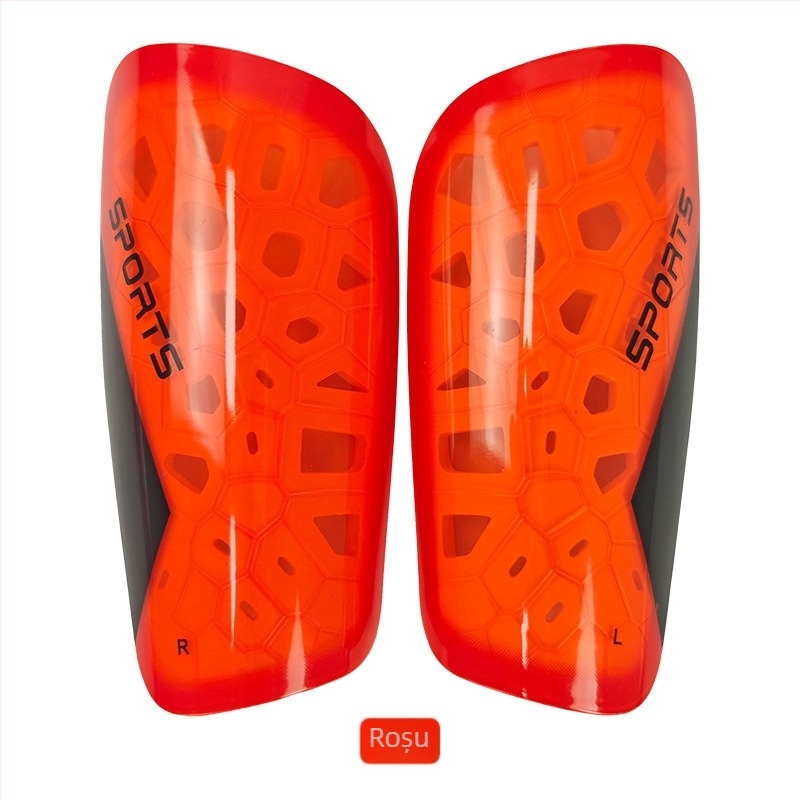 Protecții tibiale (tip insert) cu pernă de protecție mai groasă, material PU, potrivite pentru fotbal, baschet și volei, personalizare disponibilă